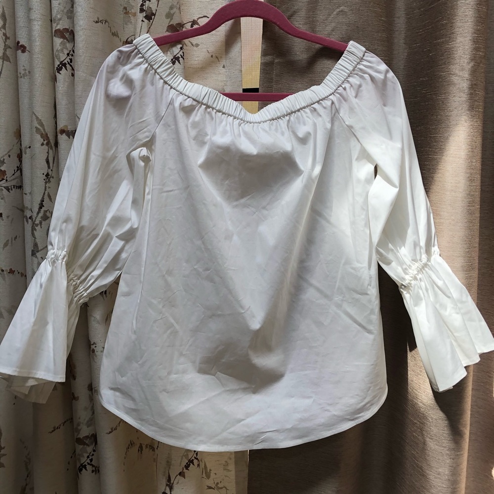 Off the shoulder shirt